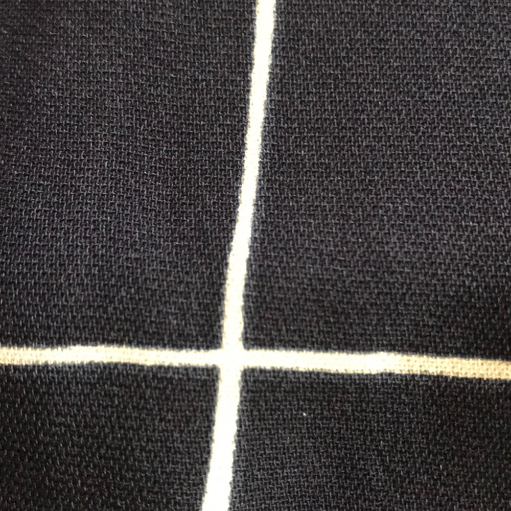 Charter Club Navy Checked Wraparound Skirt.19200 - Picture 5 of 6